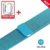 Milanese Loop For Apple Watch band strap 42mm/38mm iwatch4/3/2/1Stainless Steel Link Bracelet wrist watchband magnetic buckle